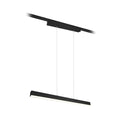 LED pendellampe Paros DUOline dimbar svart 90 cm 29W forfra