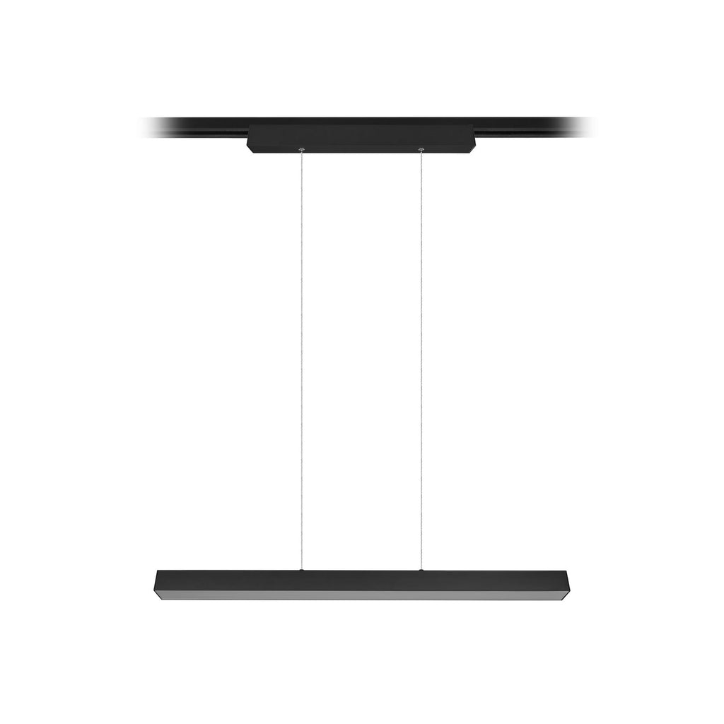 LED pendellampe Paros DUOline dimbar svart 90 cm 29W bakside