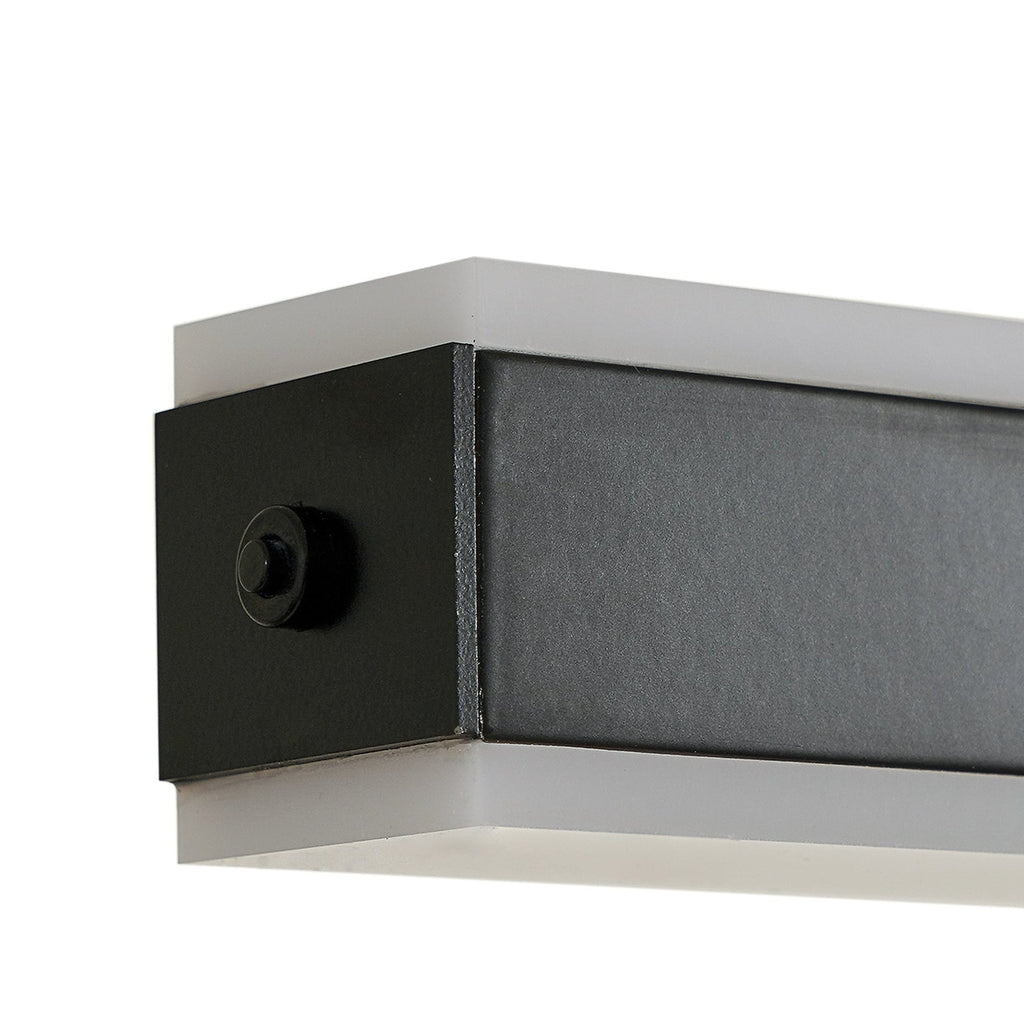 LED pendellampe Pendolo svart aluminium 120 cm høydejustering