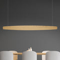 LED pendellampe Persida eik/svart forfra