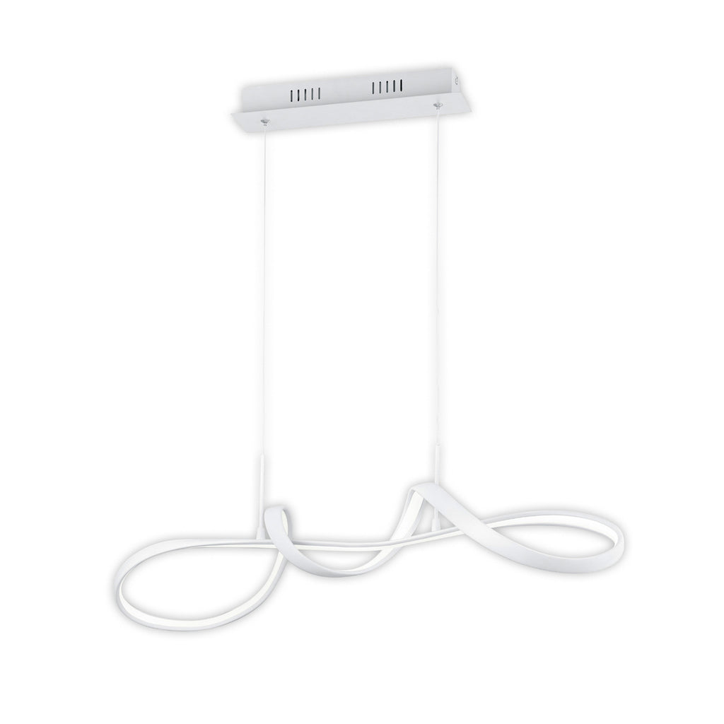 LED pendellampe Perugia dimbar hvit 81 cm 37W nøytralhvit forfra