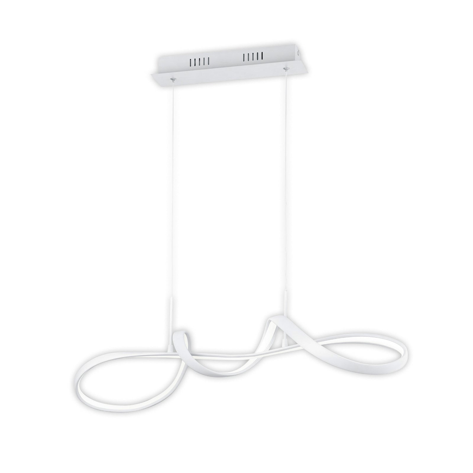 LED pendellampe Perugia dimbar hvit 81 cm 37W nøytralhvit forfra