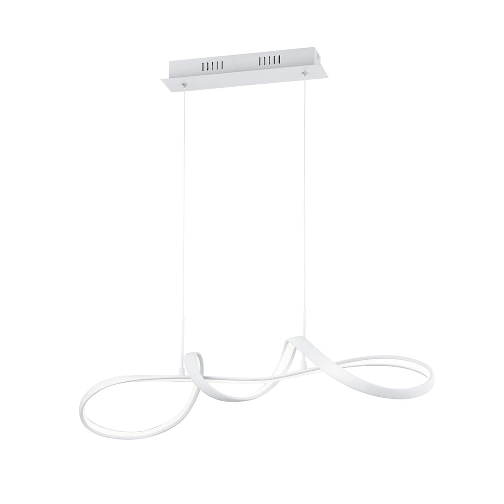LED pendellampe Perugia dimbar hvit 81 cm 37W nøytralhvit montert