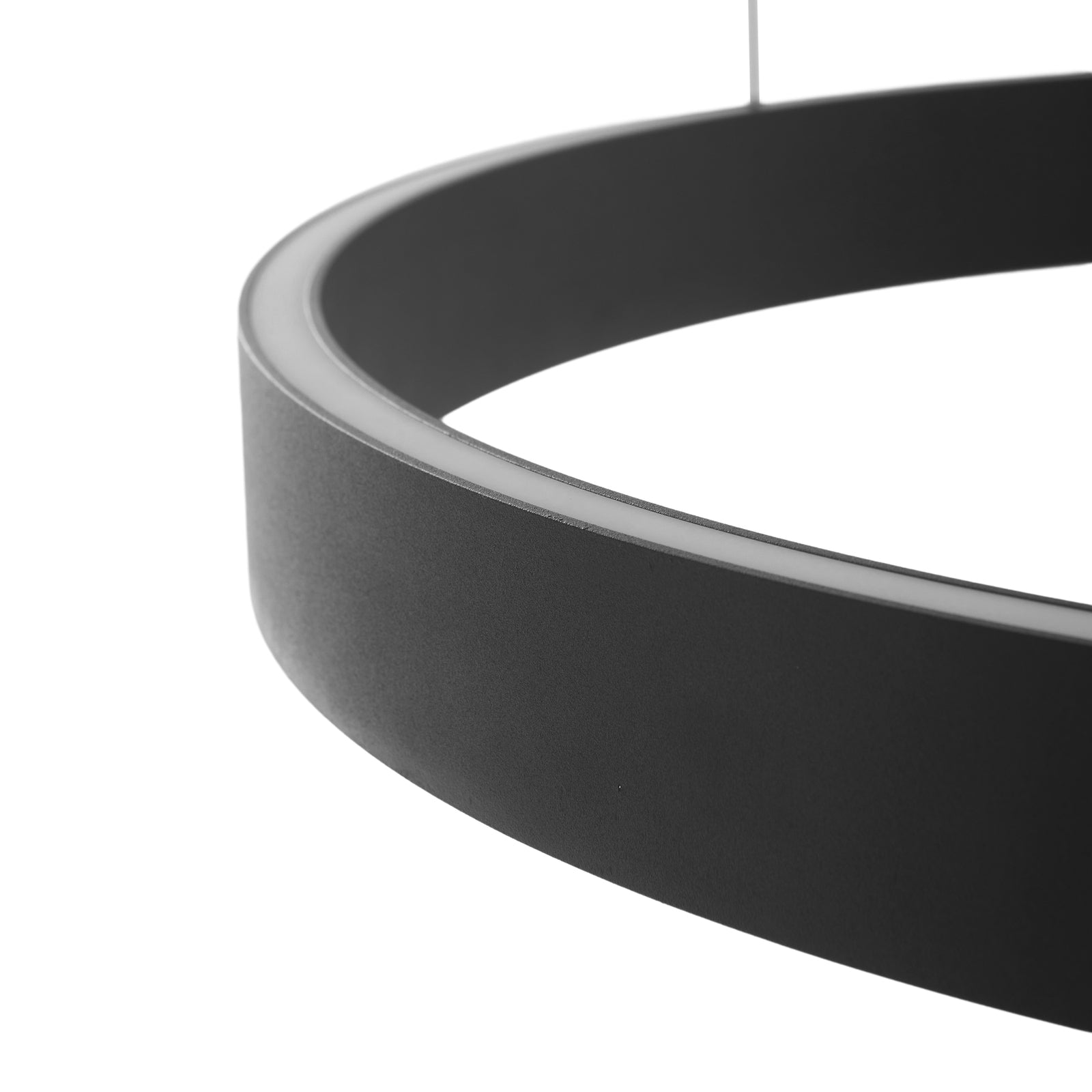 LED pendellampe Philine dimbar svart lysdetalj