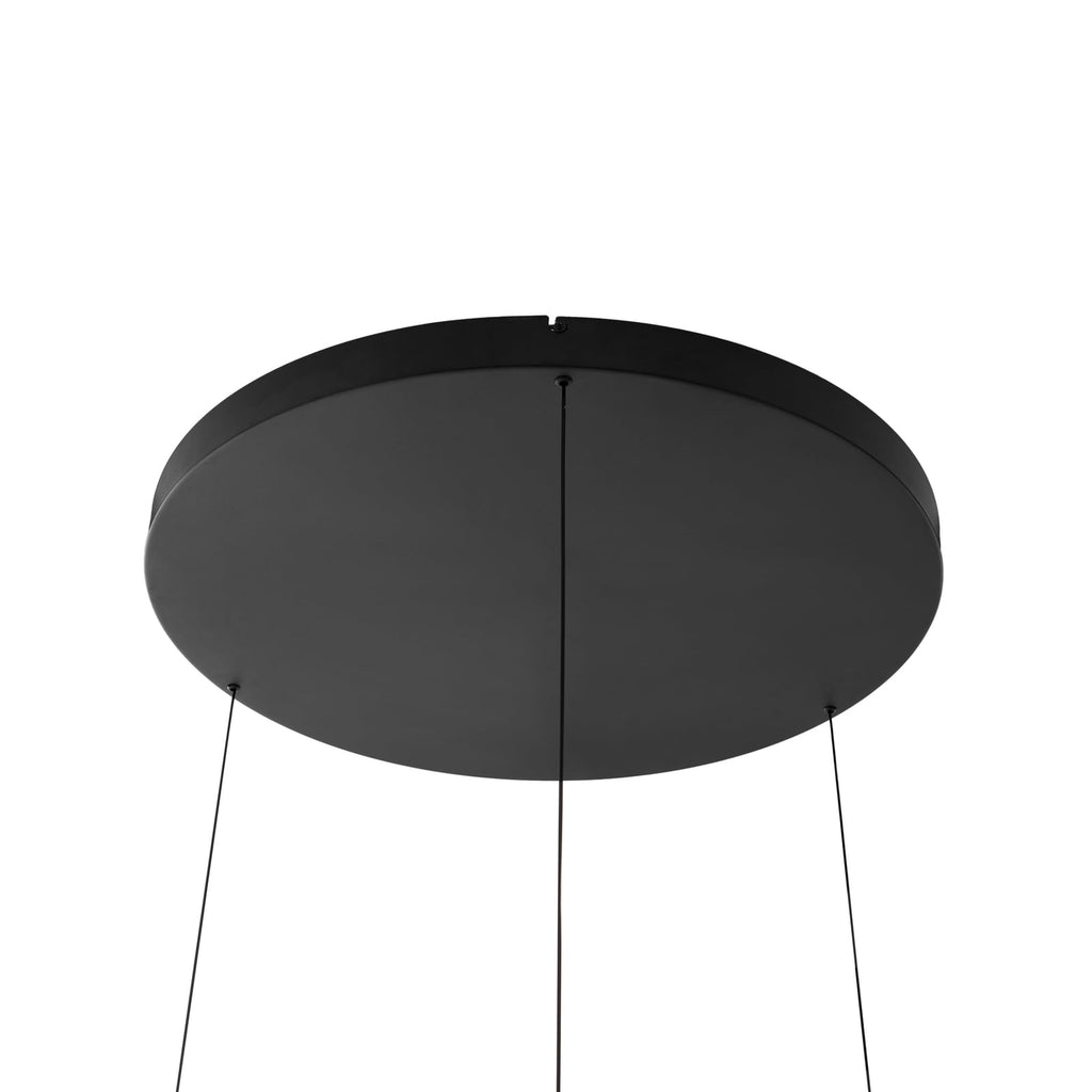 LED pendellampe Philine dimbar svart med bryter