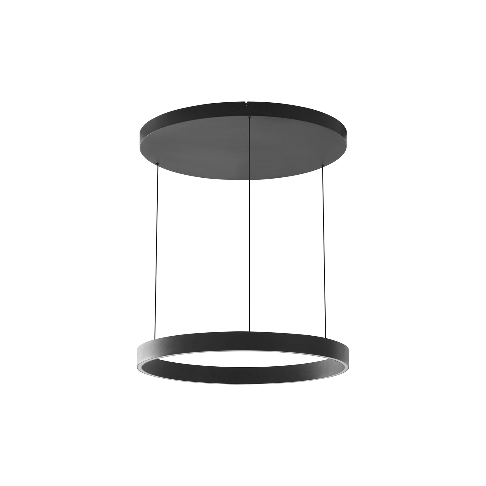 LED pendellampe Philine dimbar svart montert i rom
