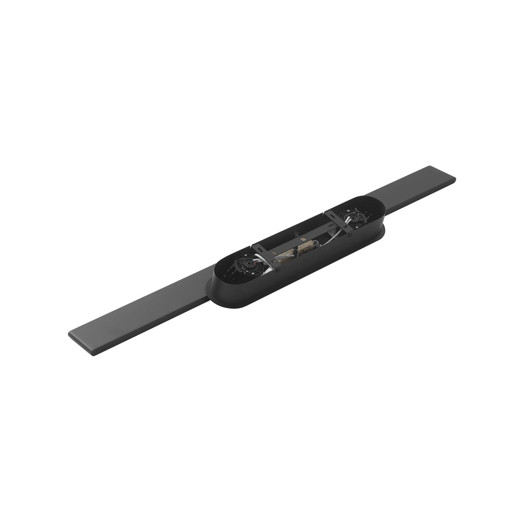 LED pendellampe Philine svart jern 101 cm opphengsdetalj
