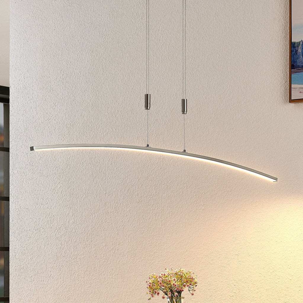 LED pendellampe Phillie høydejusterbar dimbar 119,5 cm bakside