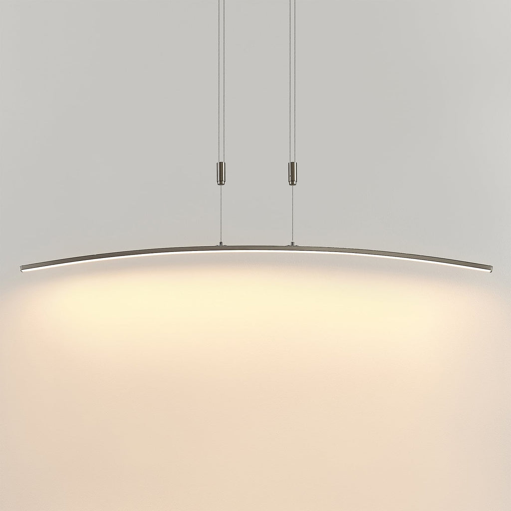 LED pendellampe Phillie høydejusterbar dimbar 119,5 cm montert i rom