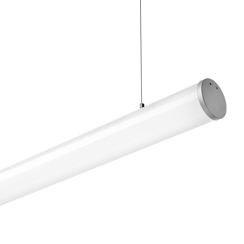 LED pendellampe Pirgos hvit 200 cm dimbar 43W detalj av oppheng