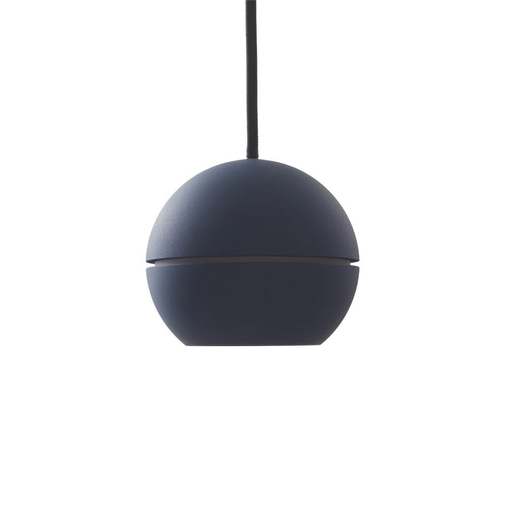 LED pendellampe Plarion blå aluminium Ø9 cm nærbilde av lampe
