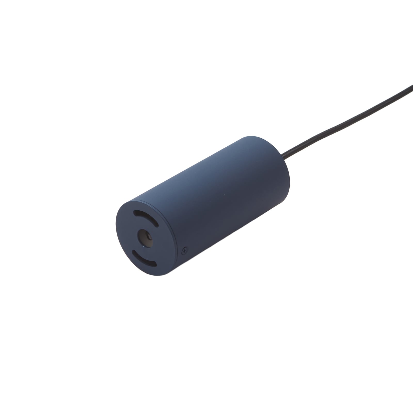 LED pendellampe Plarion blå aluminium Ø9 cm fra siden