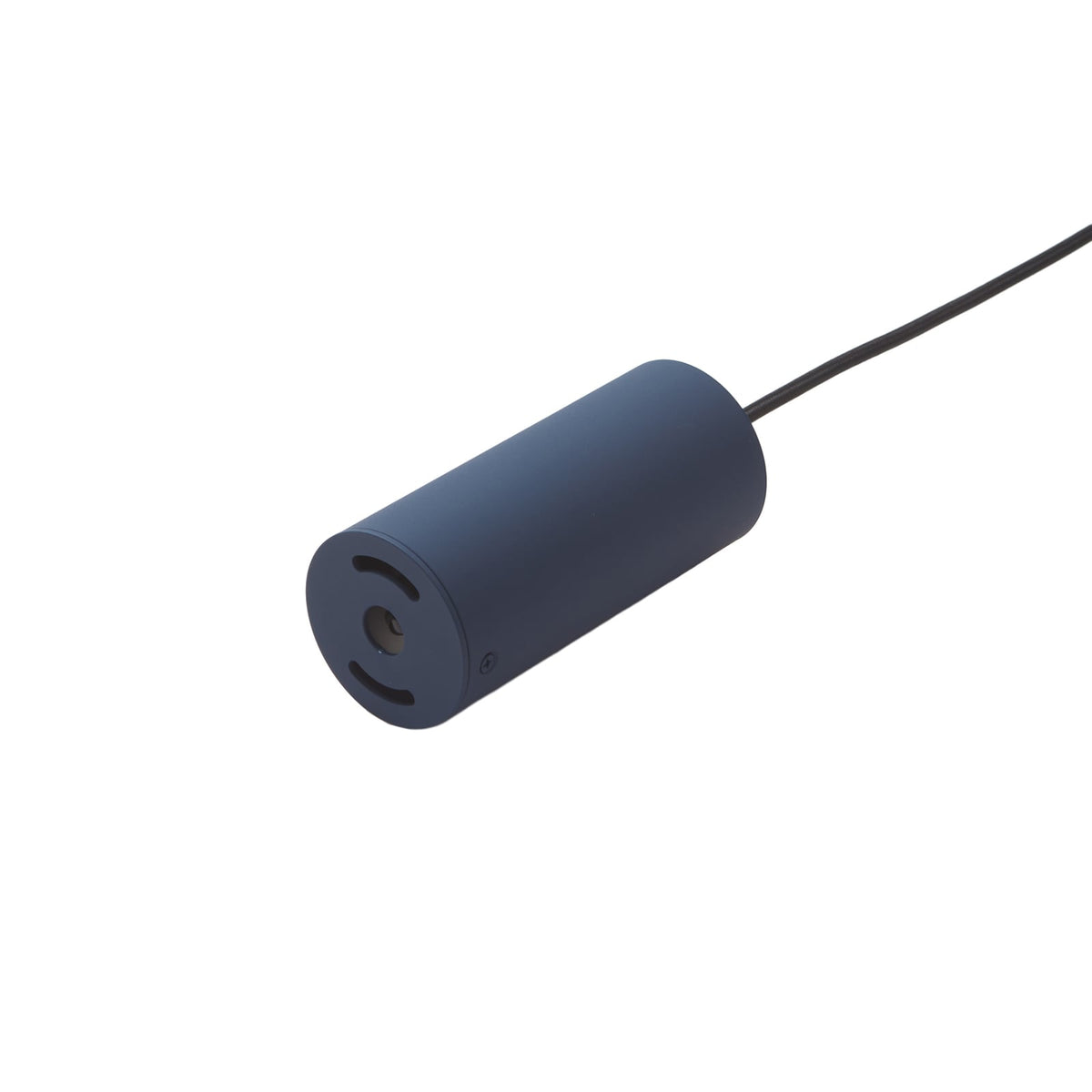 LED pendellampe Plarion blå aluminium Ø9 cm fra siden