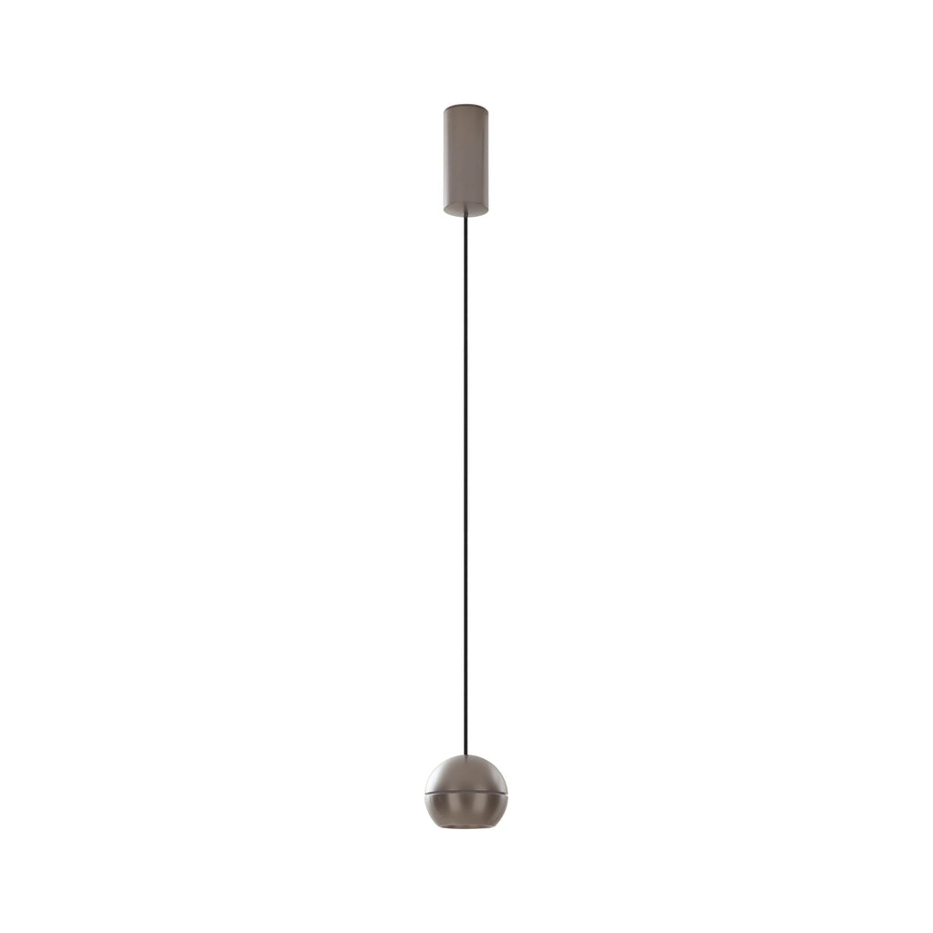 LED pendellampe Plarion nikkel aluminium detalj av materialet