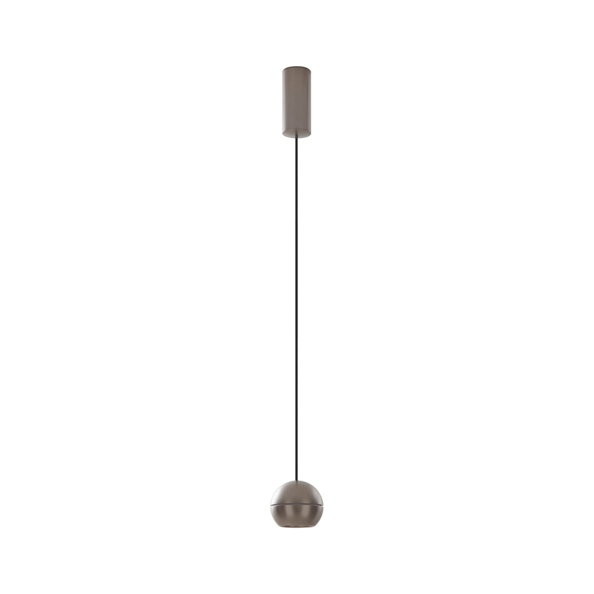 LED pendellampe Plarion nikkel aluminium detalj av materialet