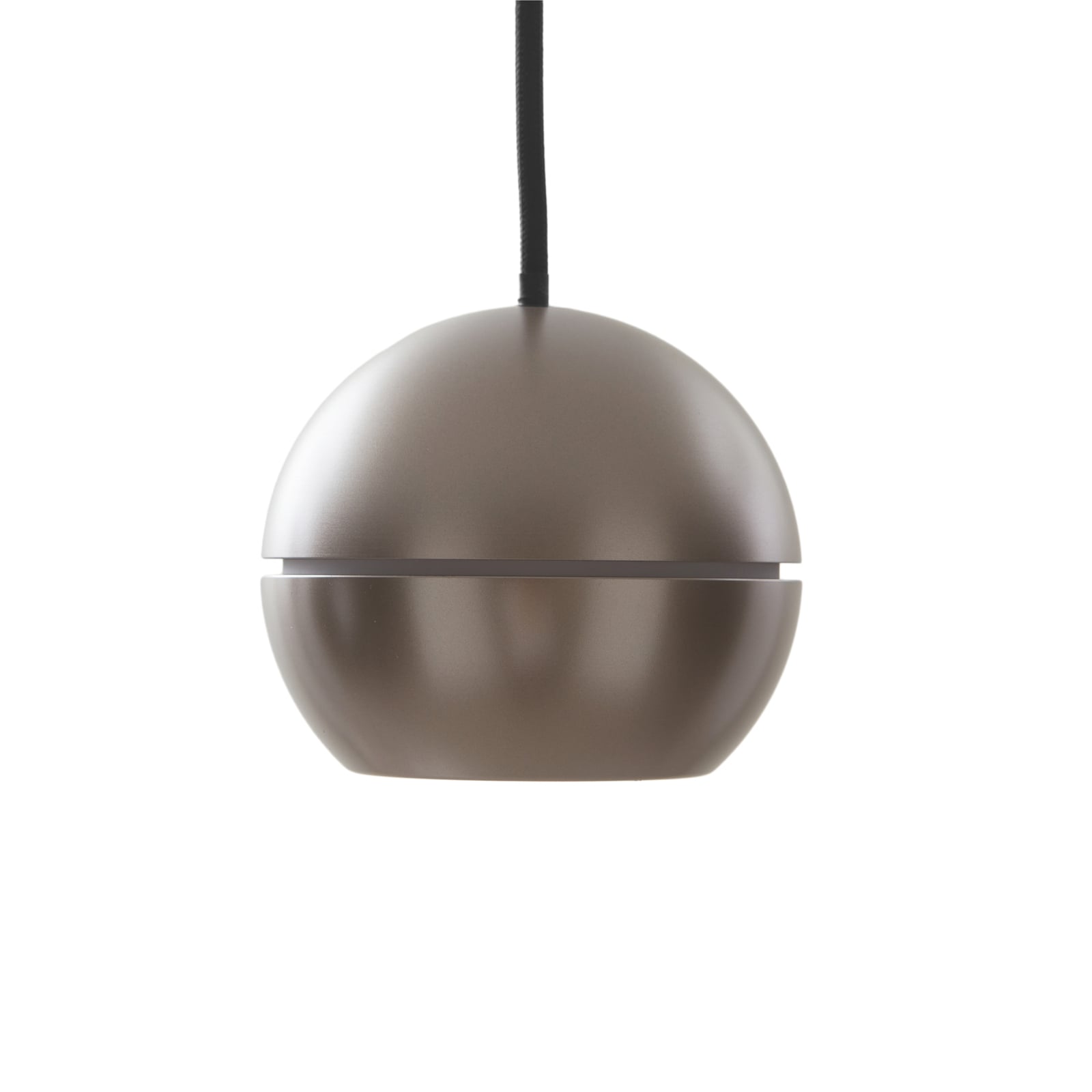 LED pendellampe Plarion nikkel aluminium nærbilde av lyskilde