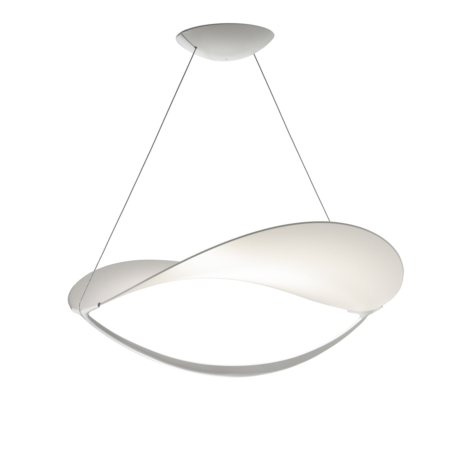 LED pendellampe Plena MyLight hvit dimbar Bluetooth 32W detalj