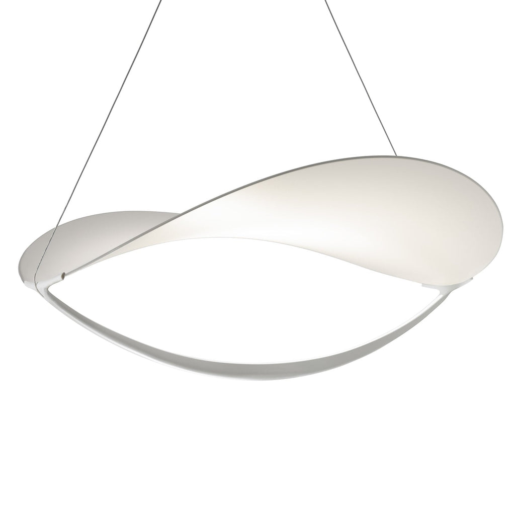 LED pendellampe Plena MyLight hvit dimbar Bluetooth 32W montert i rom