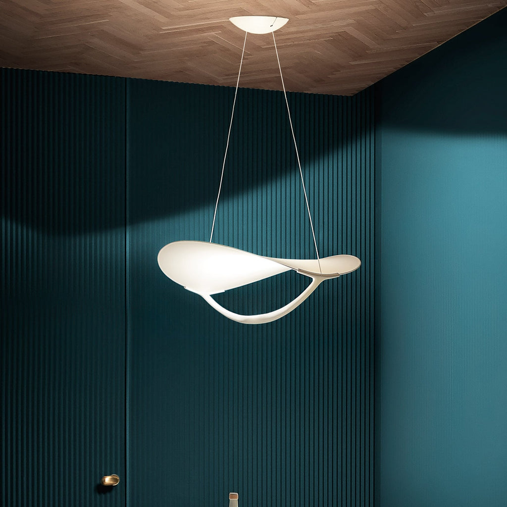 LED pendellampe Plena MyLight hvit dimbar Bluetooth 32W med app-styring