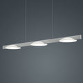 LED pendellampe Pole 3-lys dimbar matt nikkel forfra