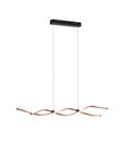 LED pendellampe Polina dimbar gull 110 cm forfra