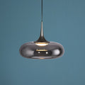 LED pendellampe Posh røykglass dimbar forfra