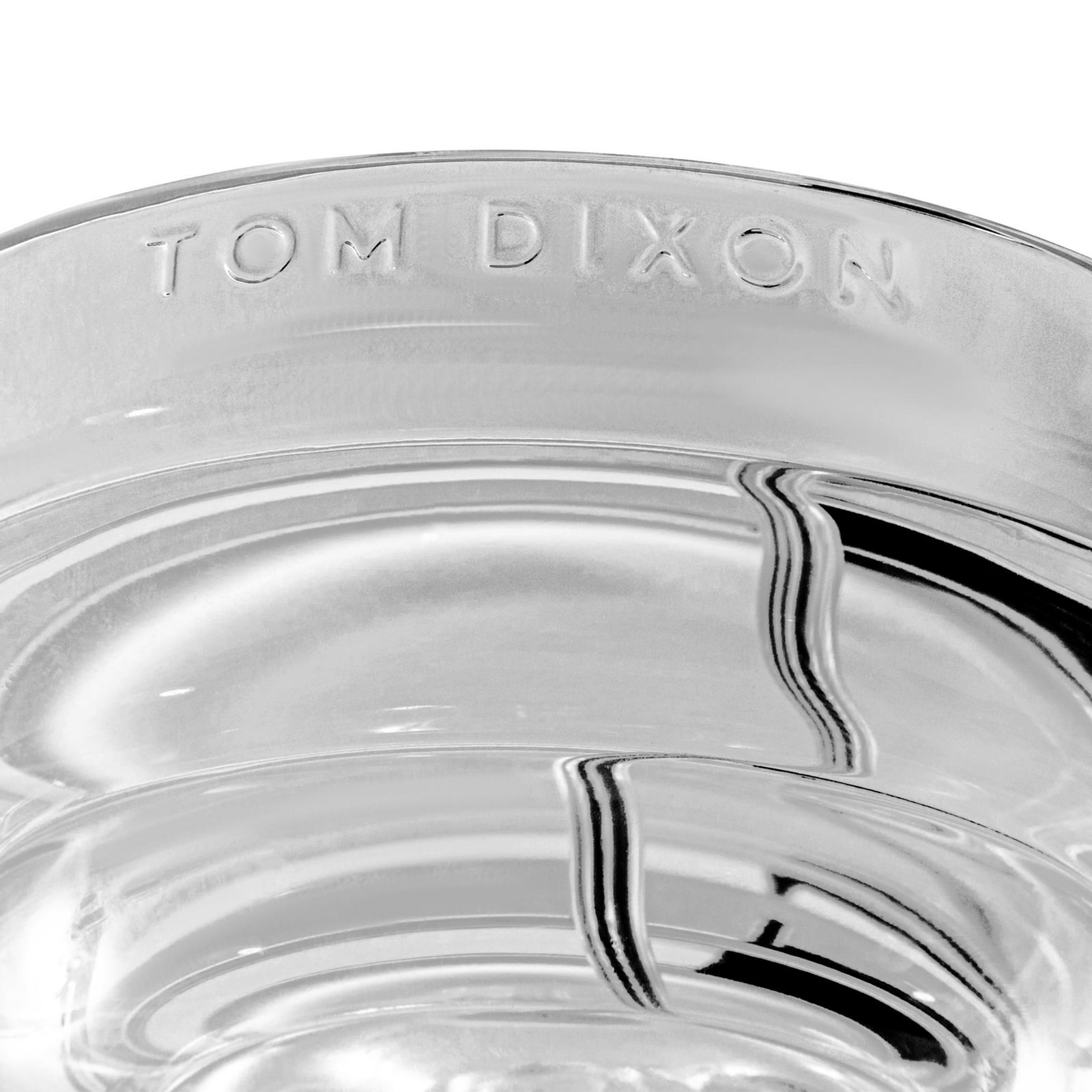 LED pendellampe Press Sphere klar glass Ø14,5 cm dimbar med dimmer