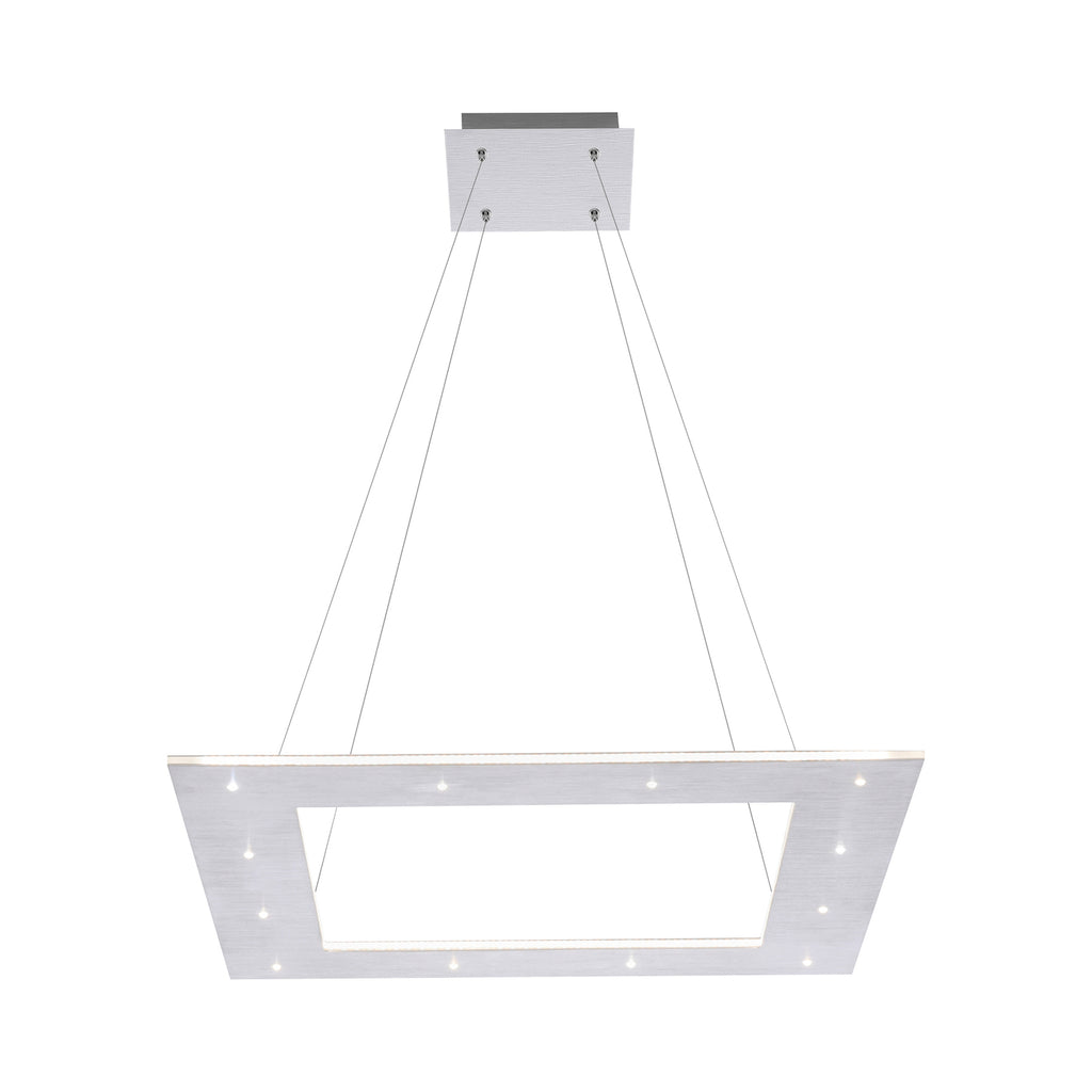LED pendellampe Pure Cosmo 50x50 cm aluminium forfra