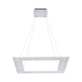 LED pendellampe Pure Cosmo 50x50 cm aluminium forfra