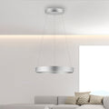 FORAN LED pendellampe PURE E-Clipse aluminium Ø70 cm 44W CCT dimbar