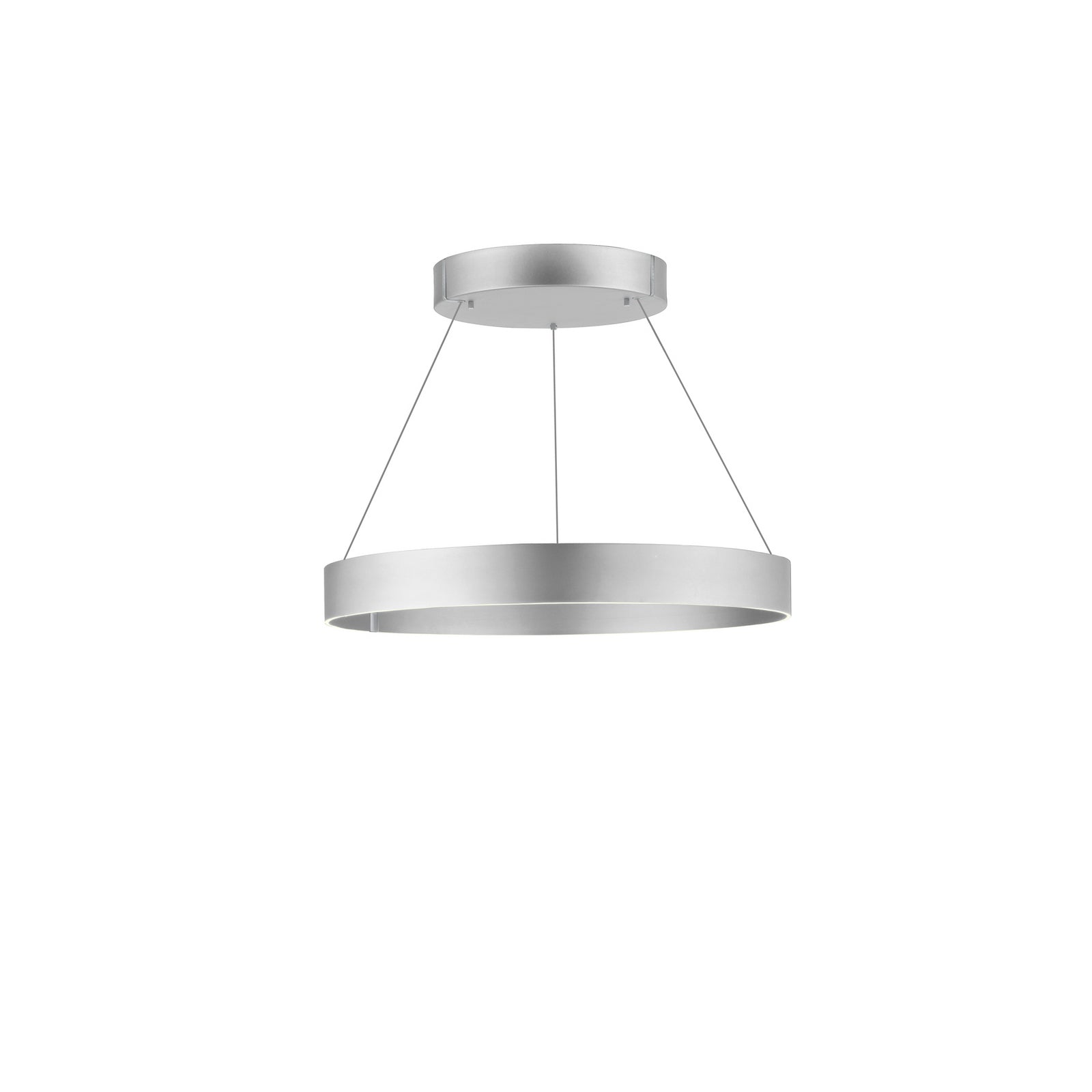 MONTERT LED pendellampe PURE E-Clipse aluminium Ø70 cm 44W CCT dimbar