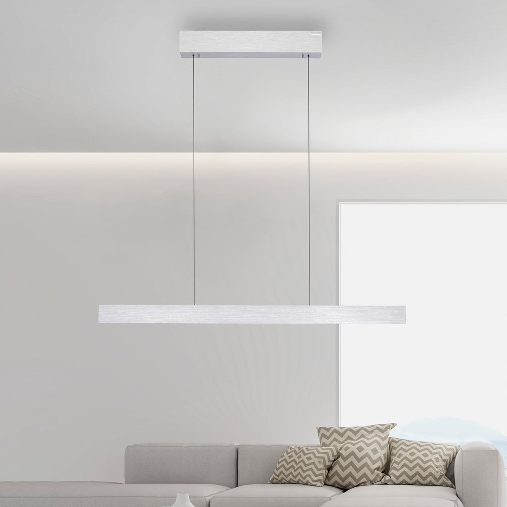 LED pendellampe PURE E-Motion dimbar CCT fjernkontroll 120 cm forfra