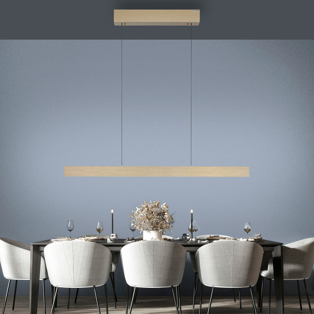 LED pendellampe PURE E-Motion dimbar CCT fjernkontroll gull bakside