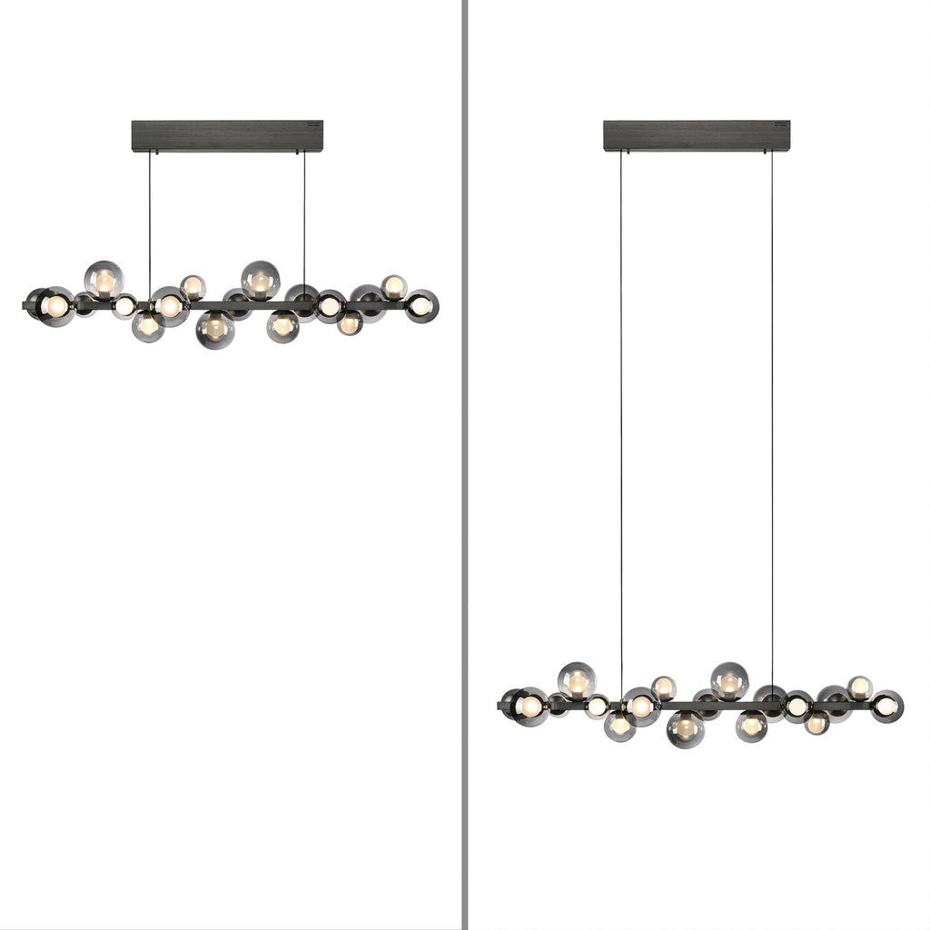 Lysdetalj fra LED pendellampe PURE E-Popup