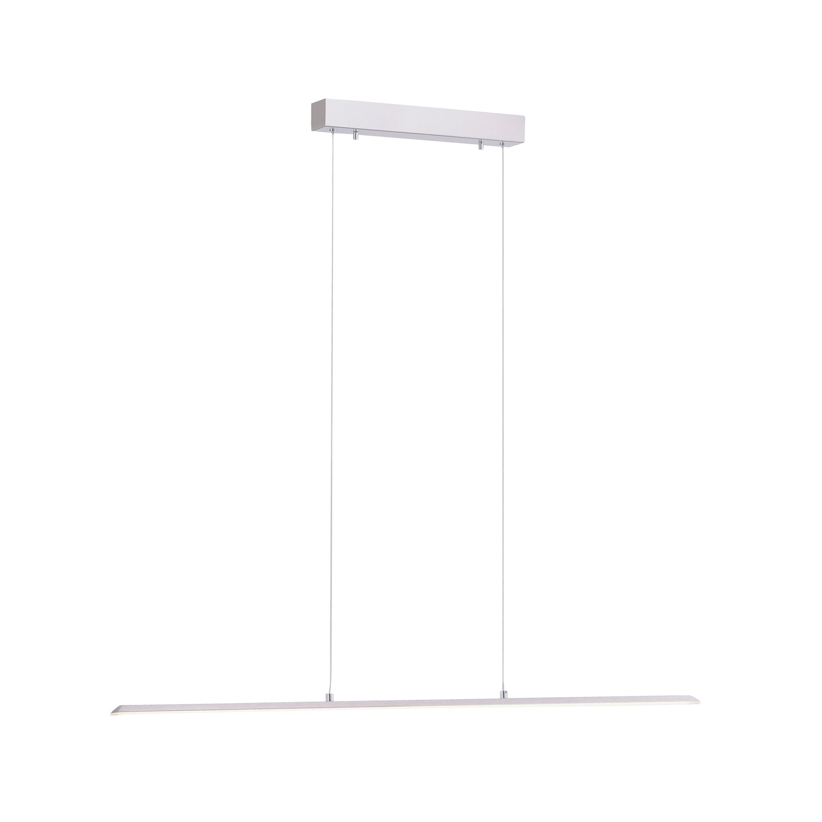 Nærbilde av aluminiumskonstruksjon på LED pendellampe PURE Lite dimbar CCT aluminium 100 cm