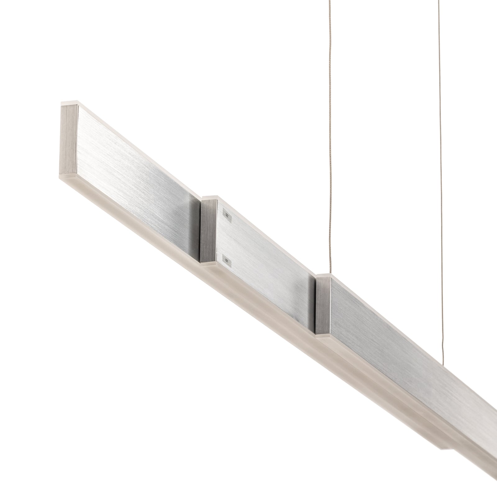 LED pendellampe PURE Lume aluminium CCT dimbar nærbilde av lyskilde