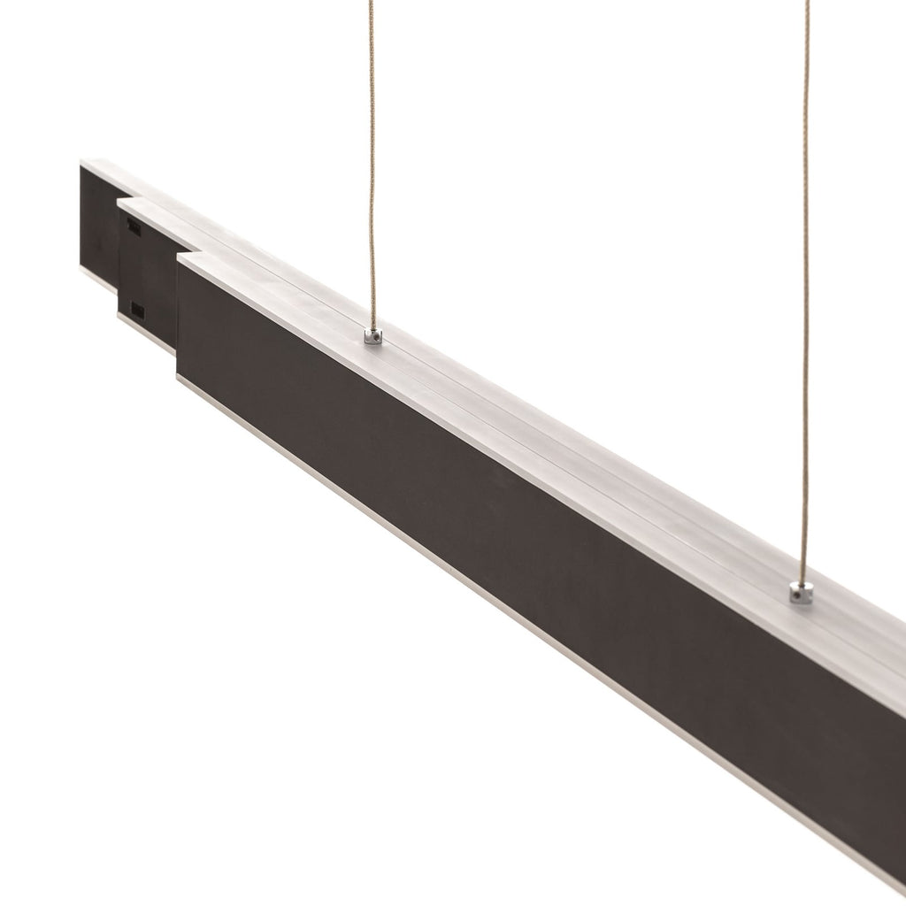 LED pendellampe PURE Lume antrasitt CCT dimbar 179 cm sideprofil