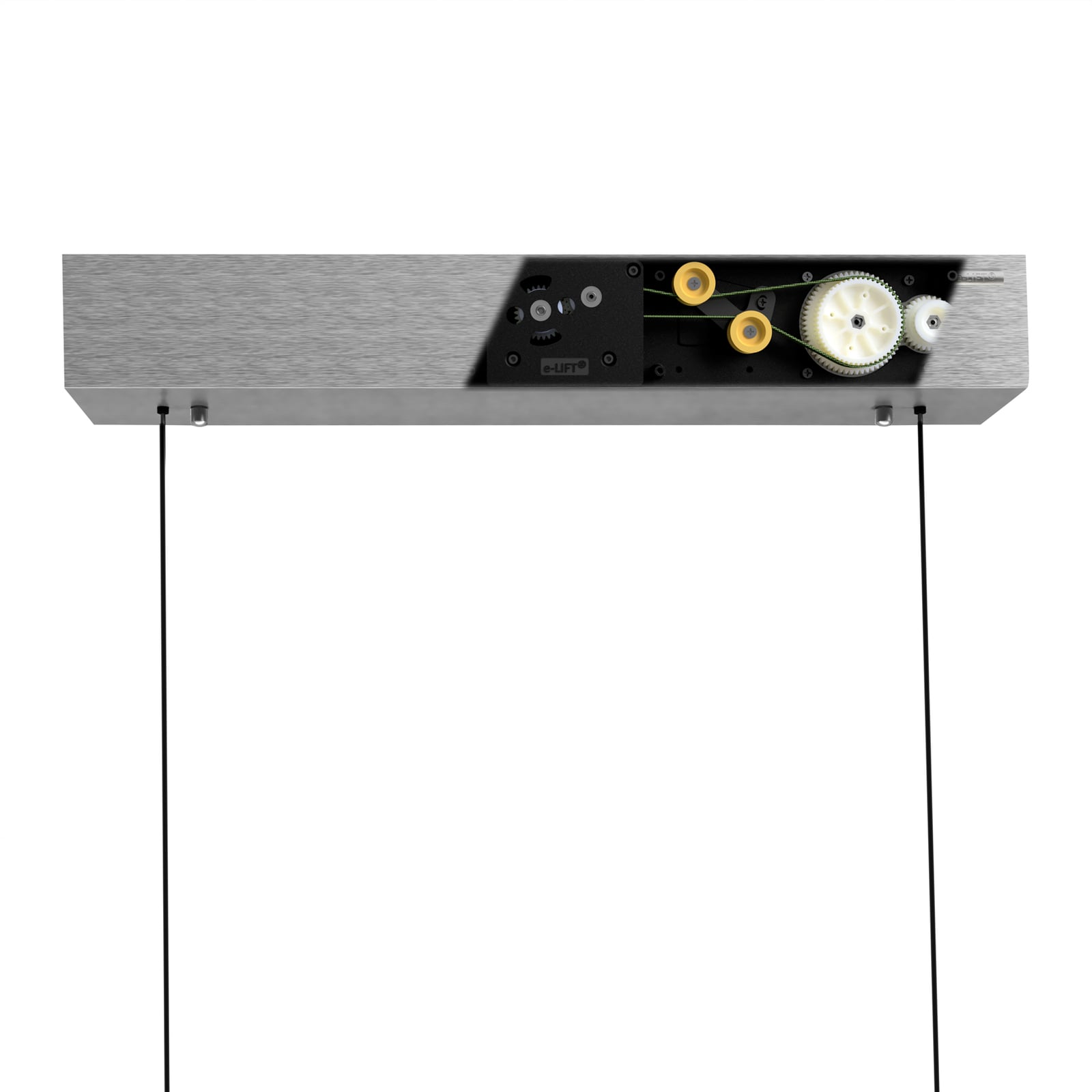 LED pendellampe PURE Moto-Rise aluminium 120 cm lys justert