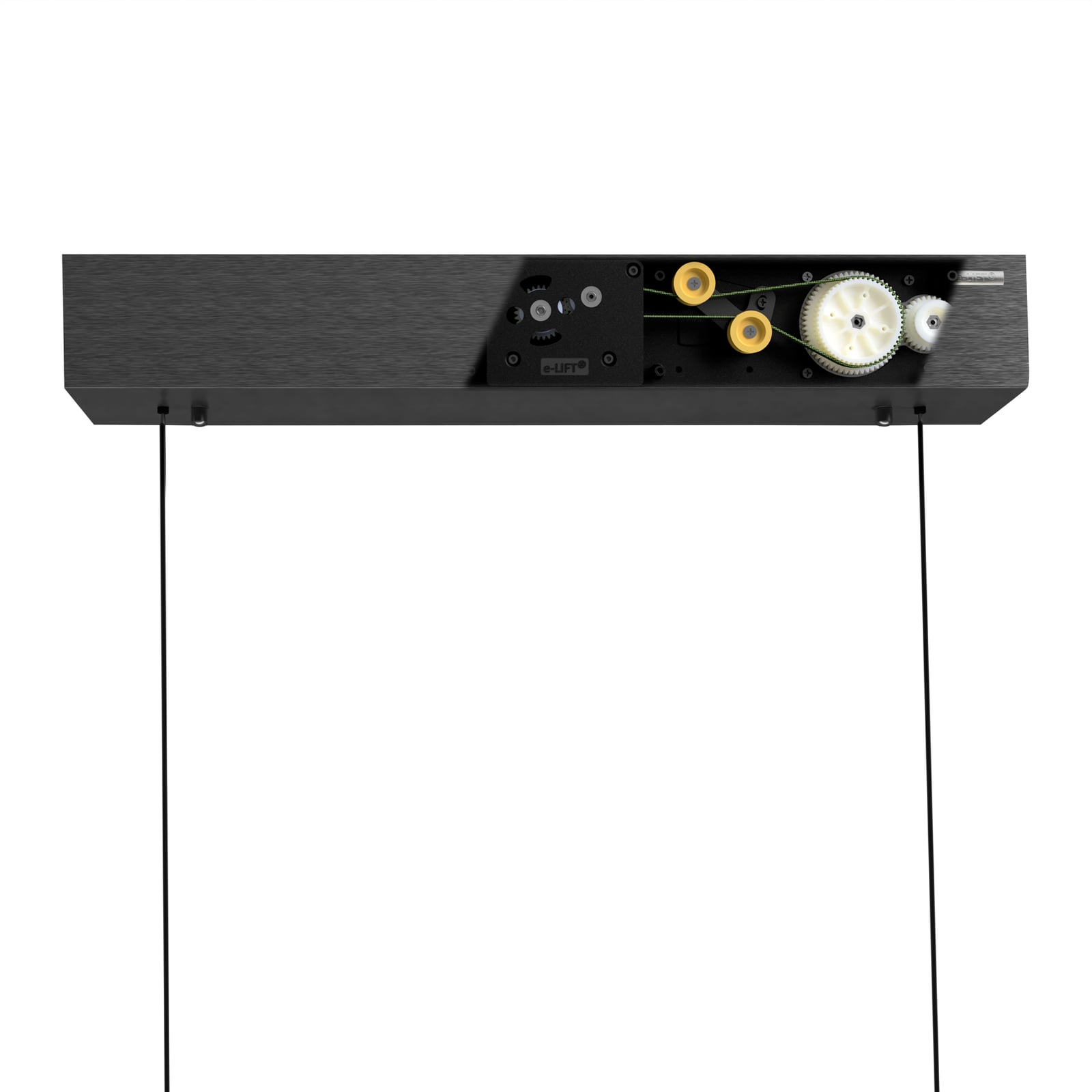 LED pendellampe PURE Moto-Rise aluminium CCT 120 cm i platinfarge