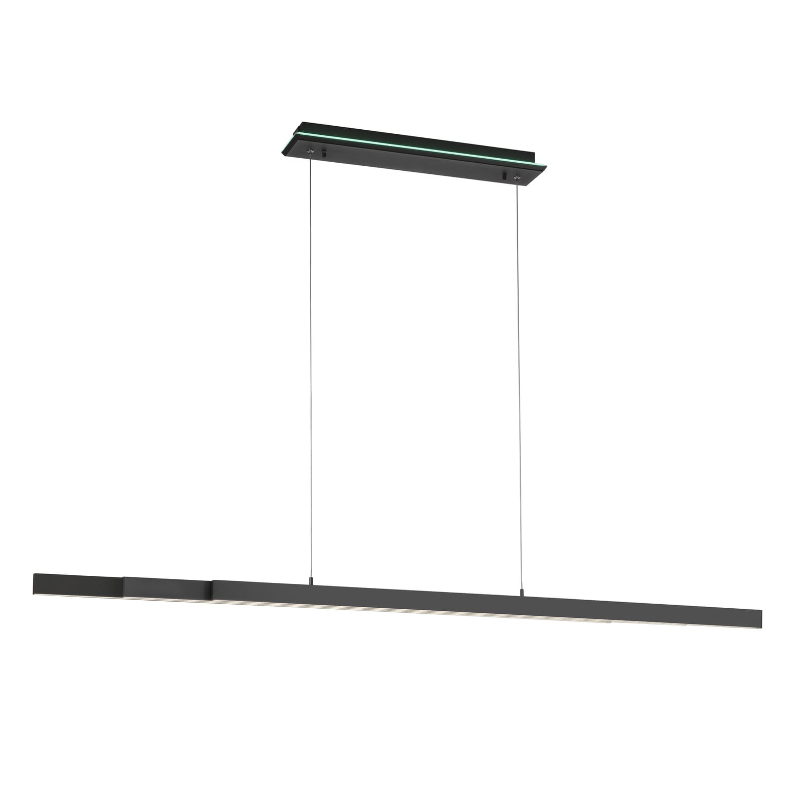 LED pendellampe Q-ARIAN dimbar CCT antrasitt 46W Zigbee detalj
