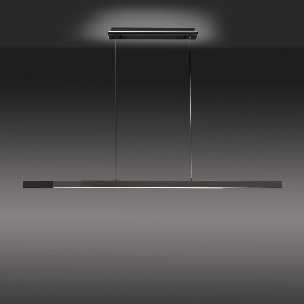 LED pendellampe Q-ARIAN dimbar CCT antrasitt 46W Zigbee nærbilde