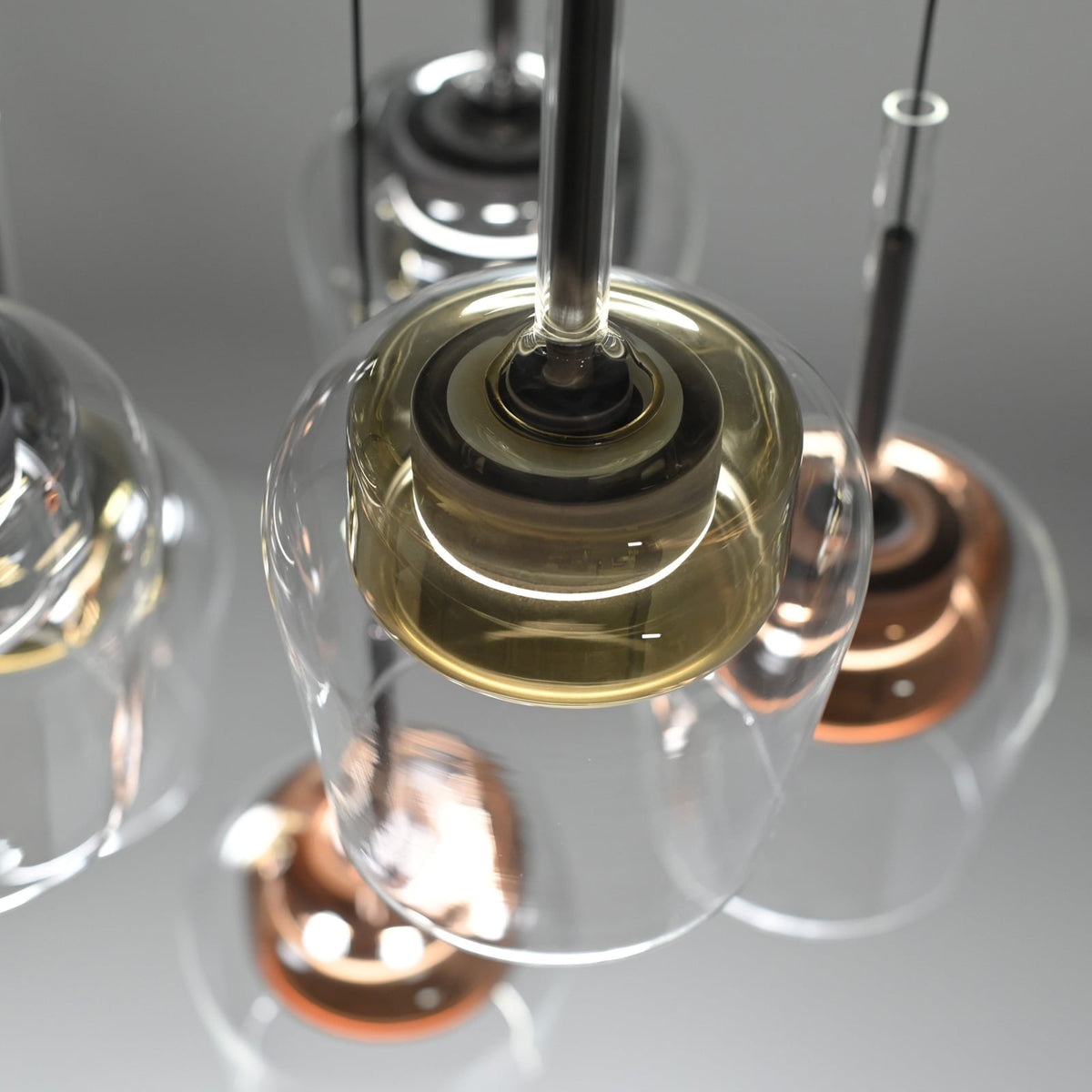 LED pendellampe Q-Kon 6-lys LED-lysmoduler