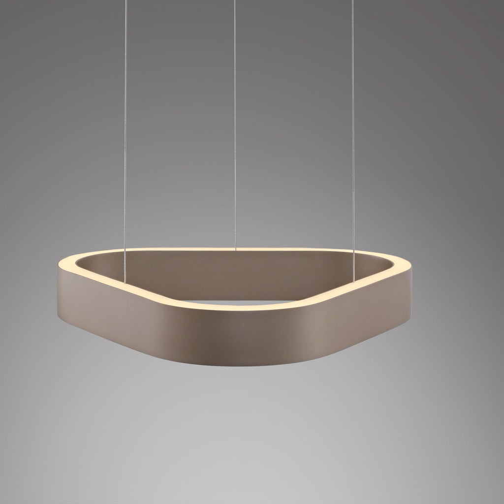 LED pendellampe Q-Stretto bronse CCT dimbar fjernkontroll nærbilde av fjernkontroll