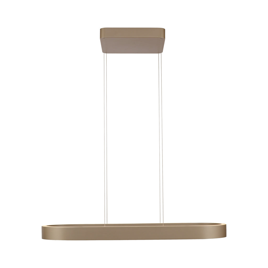 LED pendellampe Q-Stretto bronse CCT fjernkontroll montert i rom