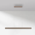 LED pendellampe Q-Stretto bronse CCT fjernkontroll 120 cm forfra