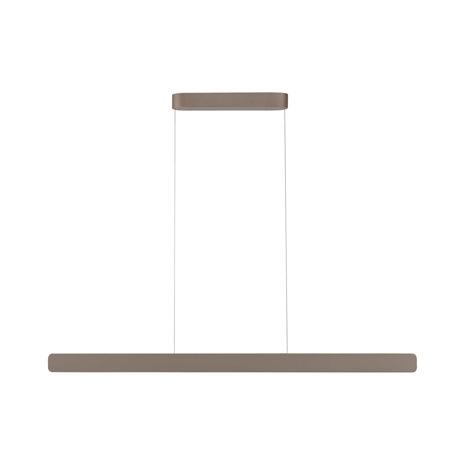 LED pendellampe Q-Stretto bronse CCT fjernkontroll 120 cm detalj