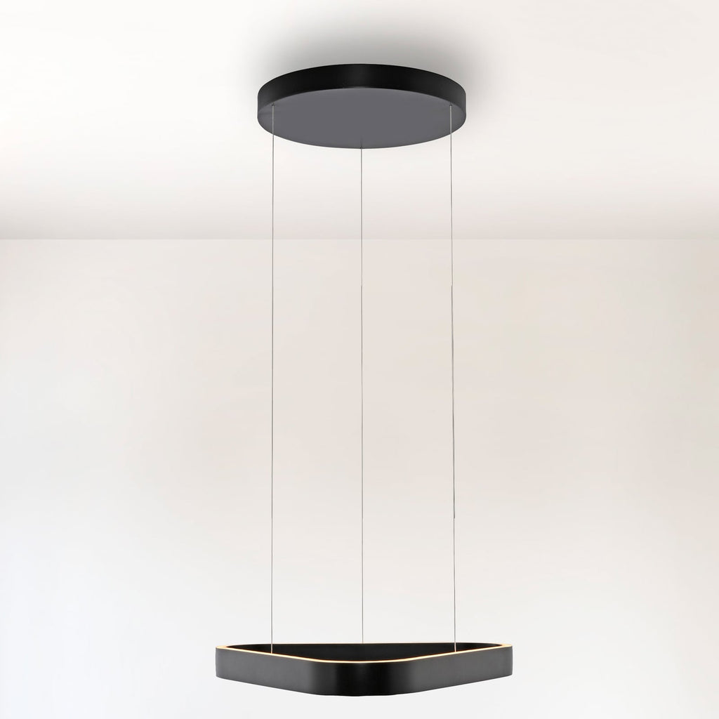 LED pendellampe Q-Stretto dimbar CCT fjernkontroll 60 cm forfra