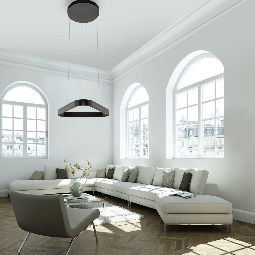 LED pendellampe Q-Stretto dimbar CCT fjernkontroll 60 cm detalj
