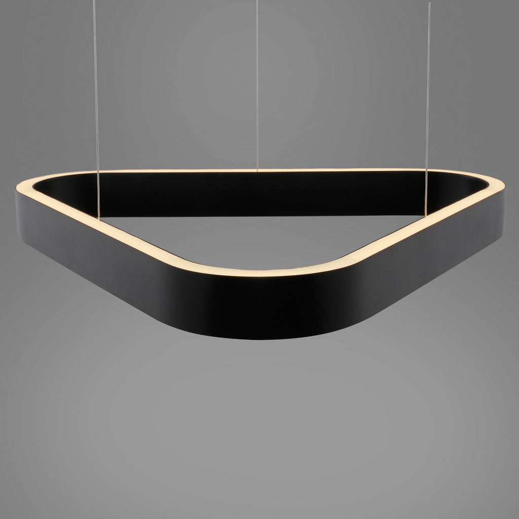 LED pendellampe Q-Stretto dimbar CCT fjernkontroll 60 cm justerbar høyde