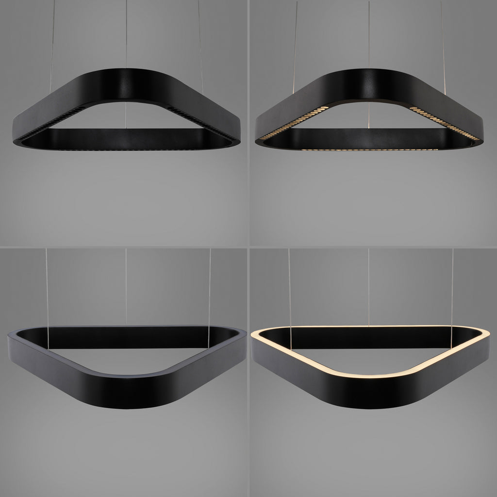 LED pendellampe Q-Stretto dimbar CCT fjernkontroll 60 cm lysbilde